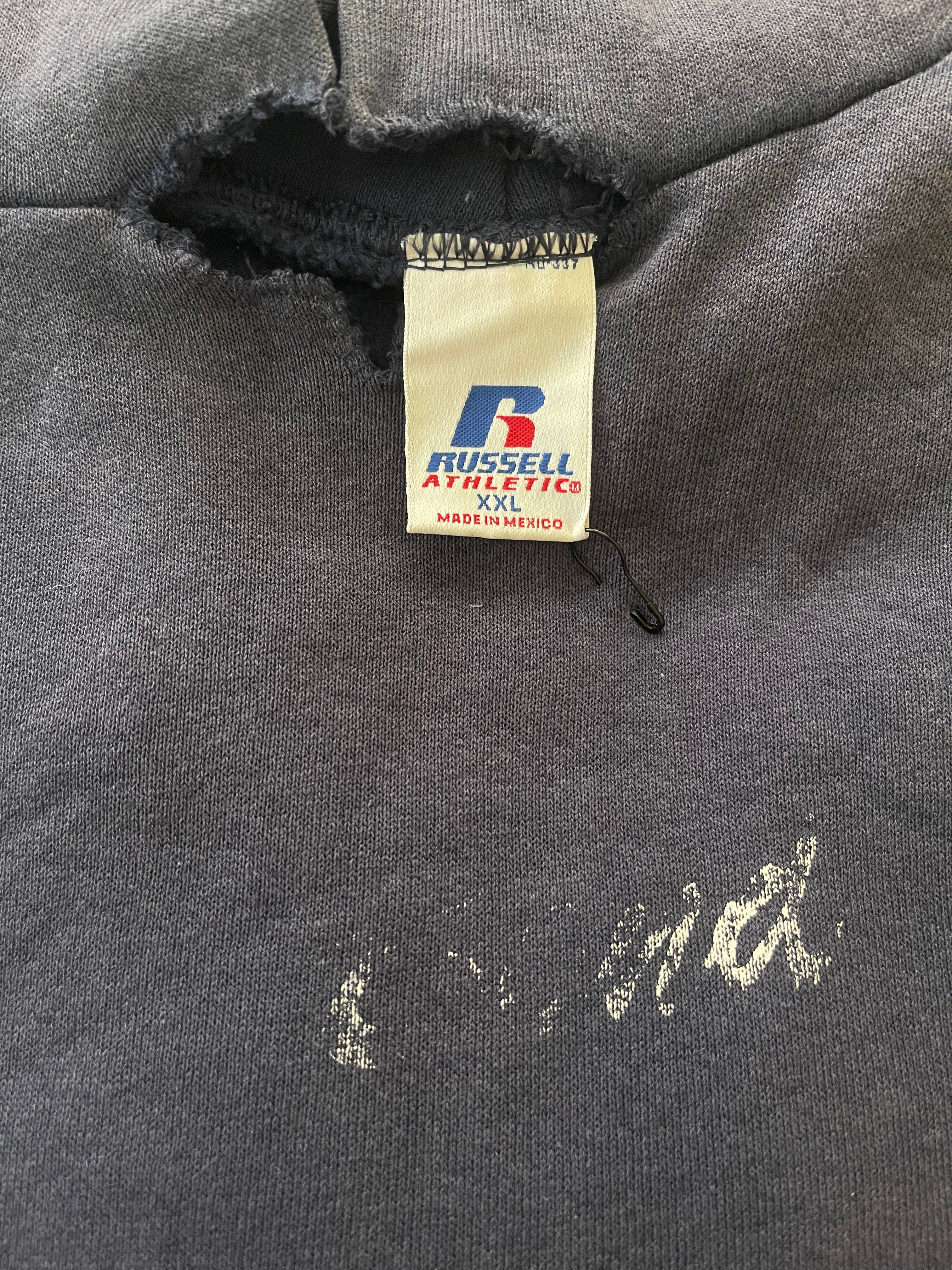 "My Boo" Dark Blue Russell Athletic Hoodie