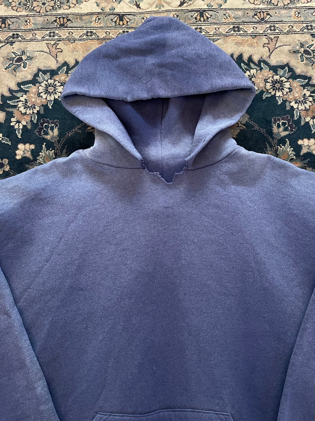 "Beige Font" Dark Blue Russell Athletic Hoodie