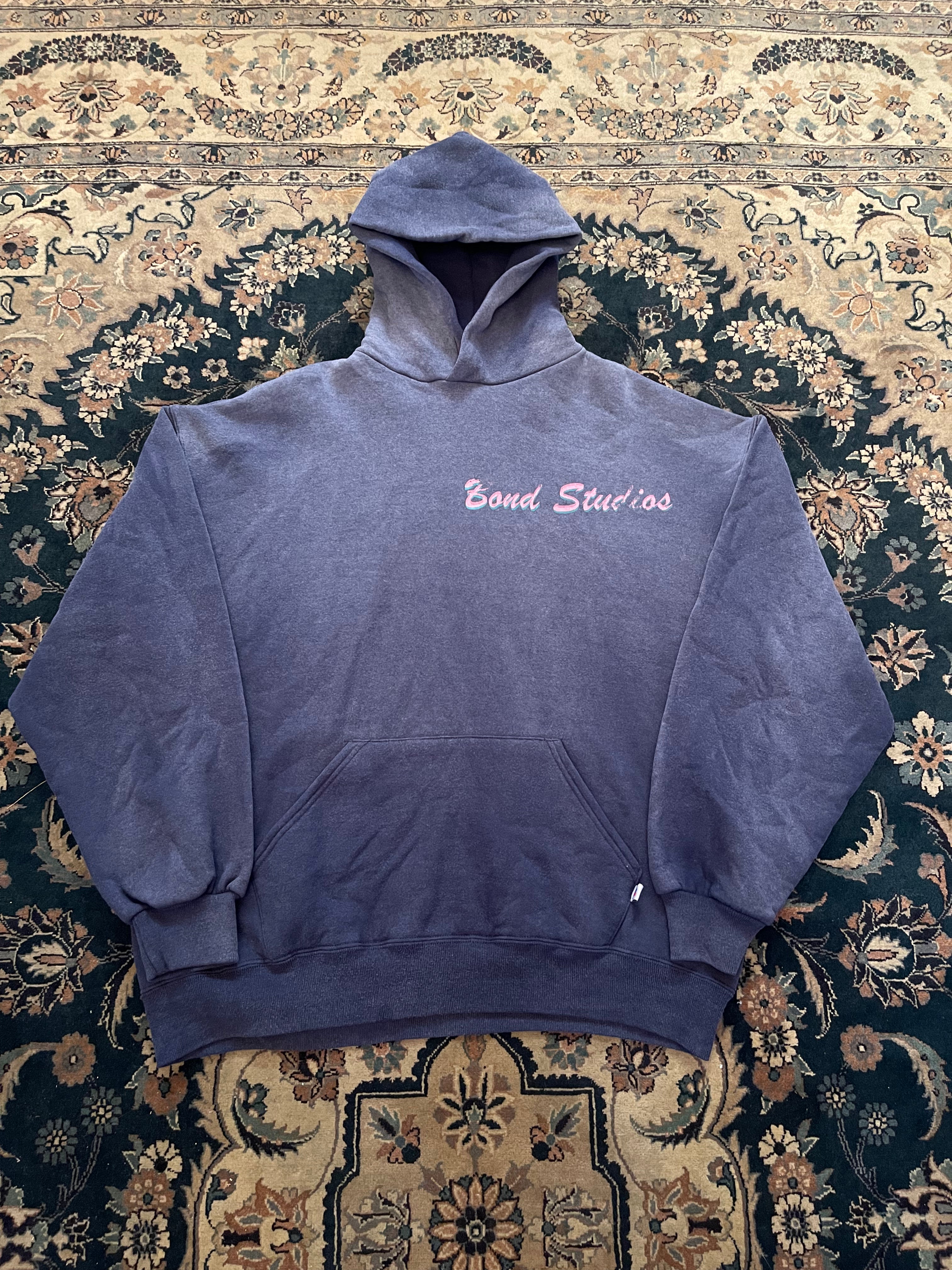 "La lada" Dark Blue Russell Athletic Hoodie
