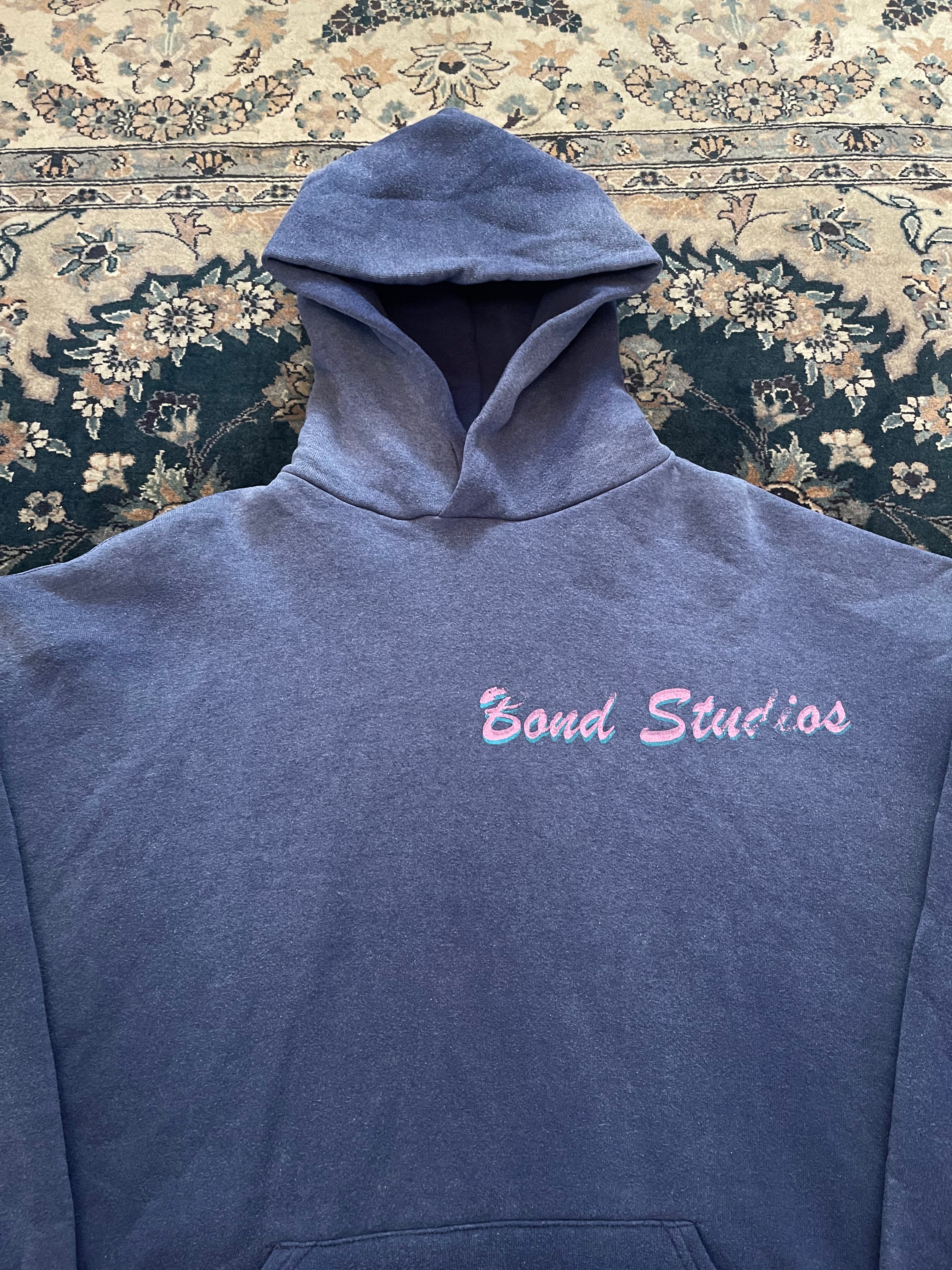"La lada" Dark Blue Russell Athletic Hoodie