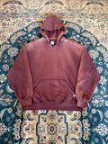 "Red Font" Brown Russell Athletic Hoodie
