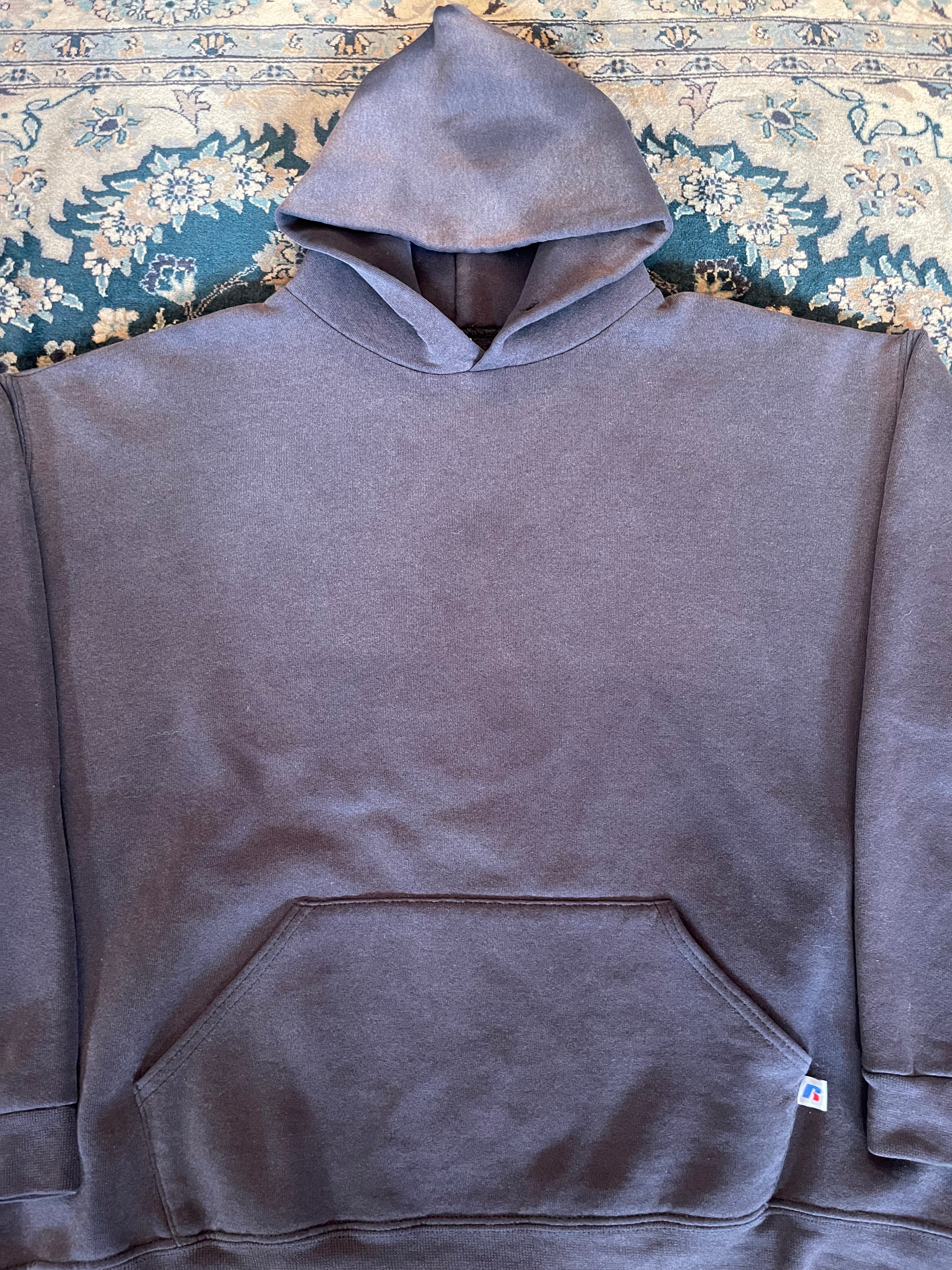 #2 "White Font" Black Russell Athletic Hoodie