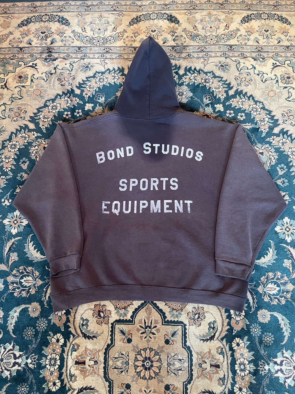 #2 "White Font" Black Russell Athletic Hoodie