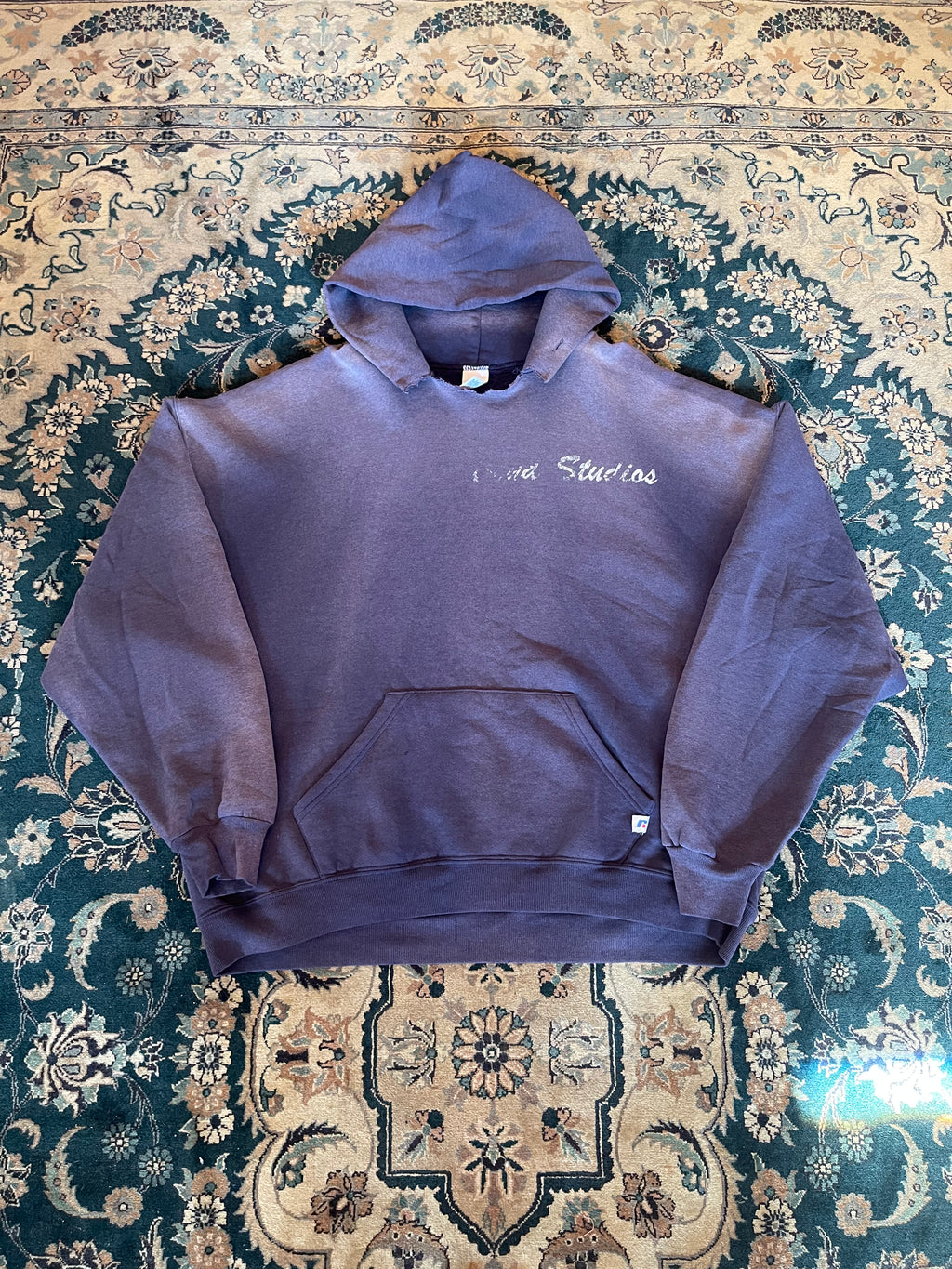 "My Boo" Dark Blue Russell Athletic Hoodie