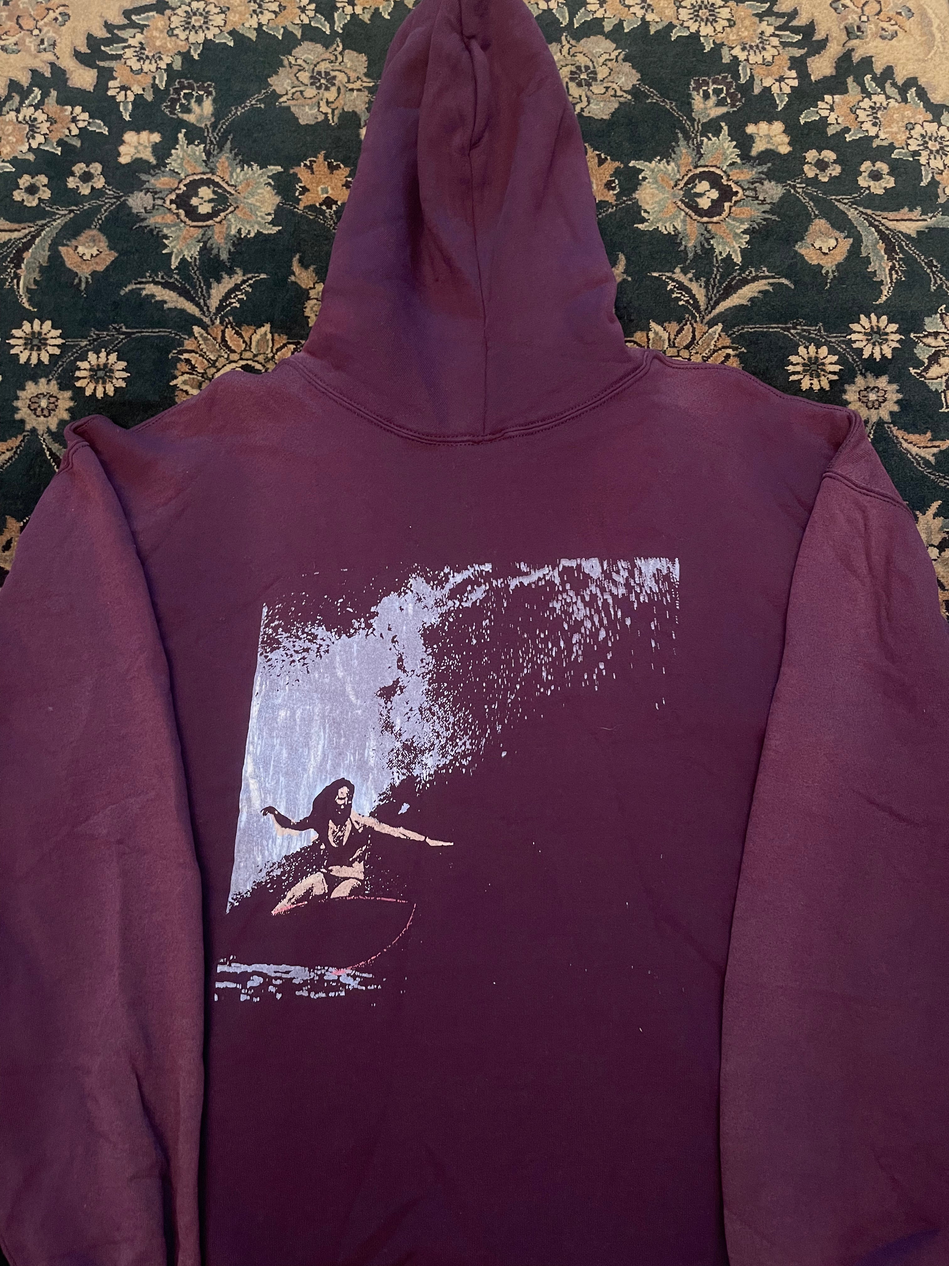"Surfer" Purple Russell Athletic Hoodie