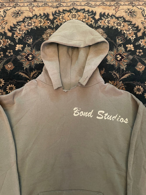 "Surfer" Sage Green Russell Athletic Hoodie