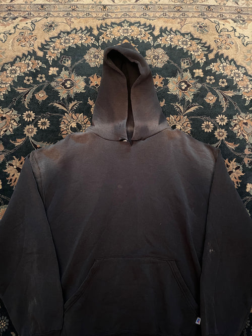 "White Font" Black Russell Athletic Hoodie