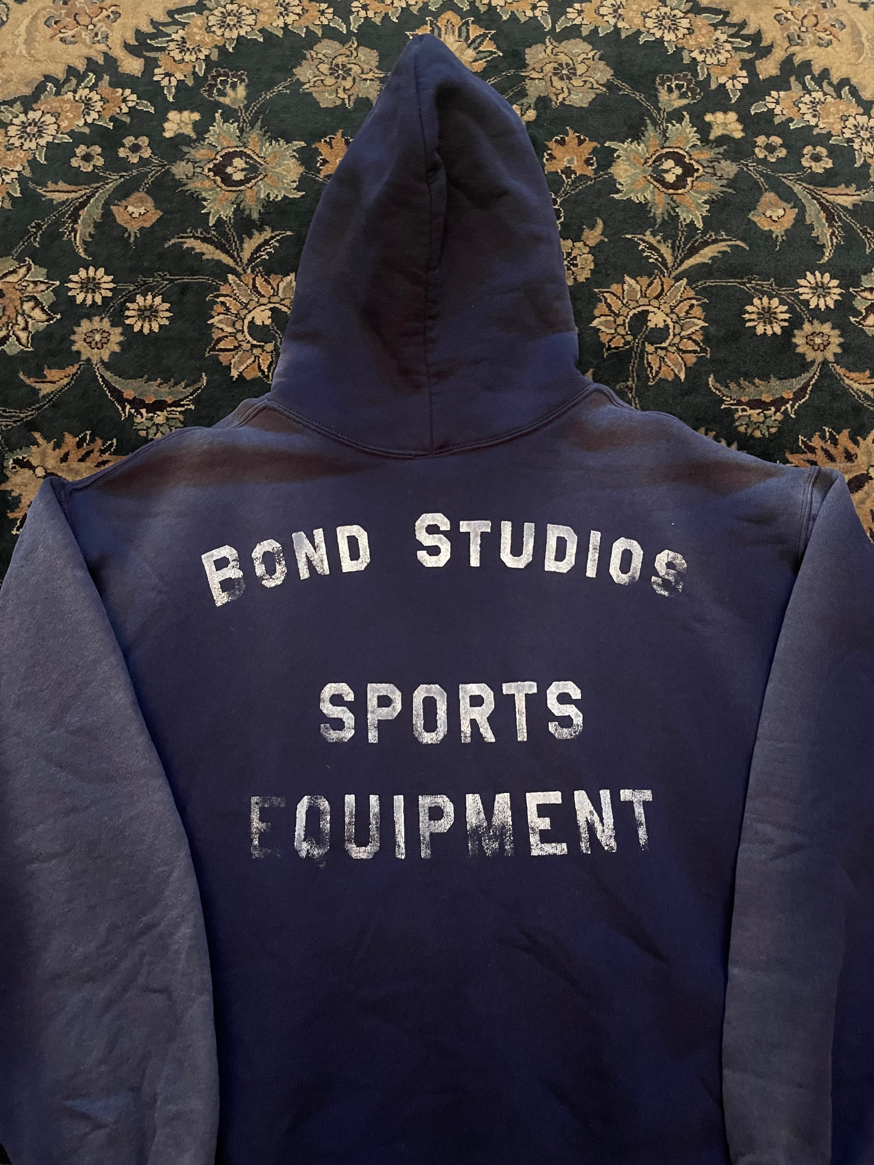 #2 "White Font" Dark Blue Russell Athletic Hoodie