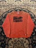 "Senna vs. Prost" Orange Russell Athletic Sweater