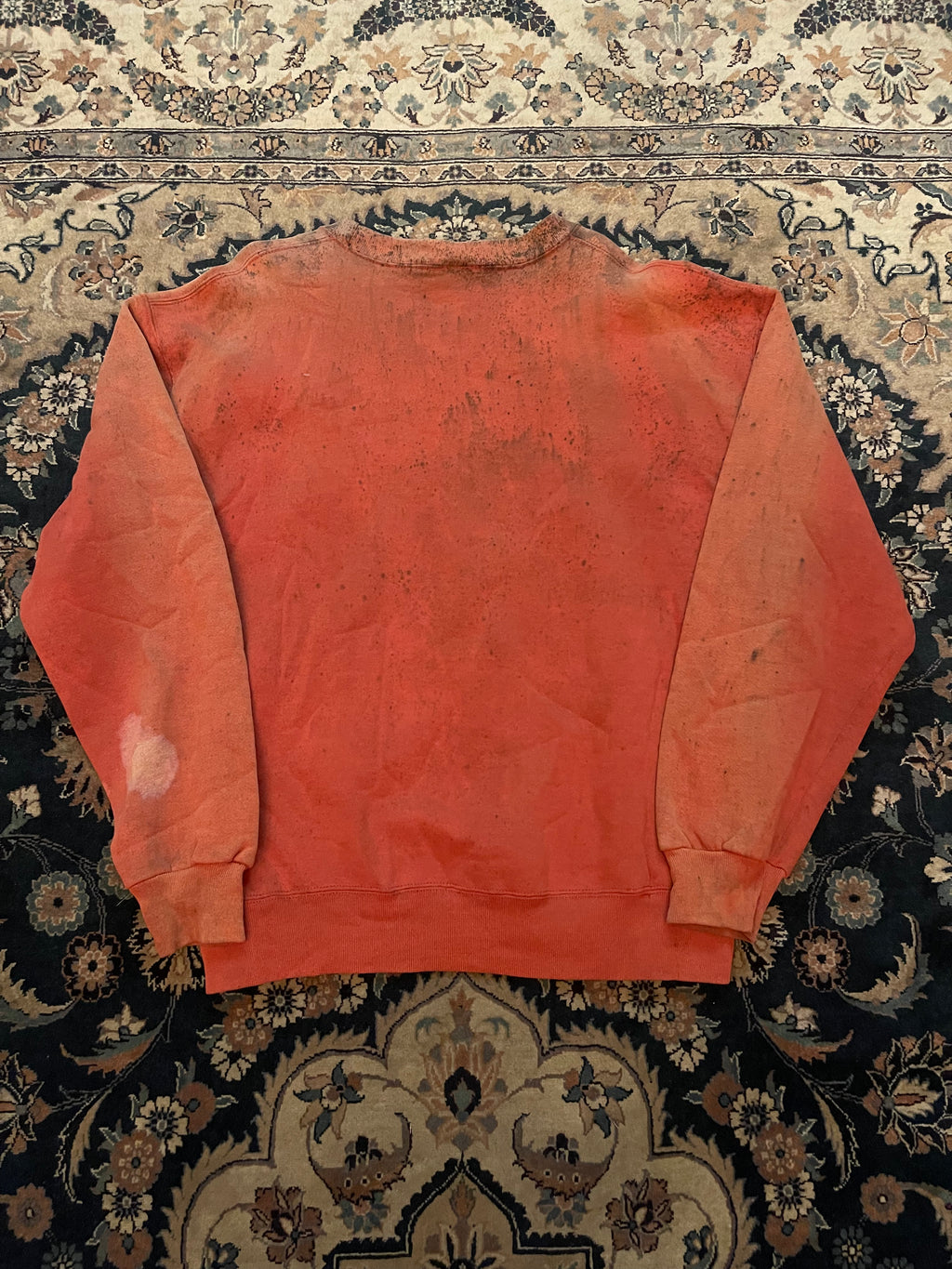 "Senna vs. Prost" Orange Russell Athletic Sweater