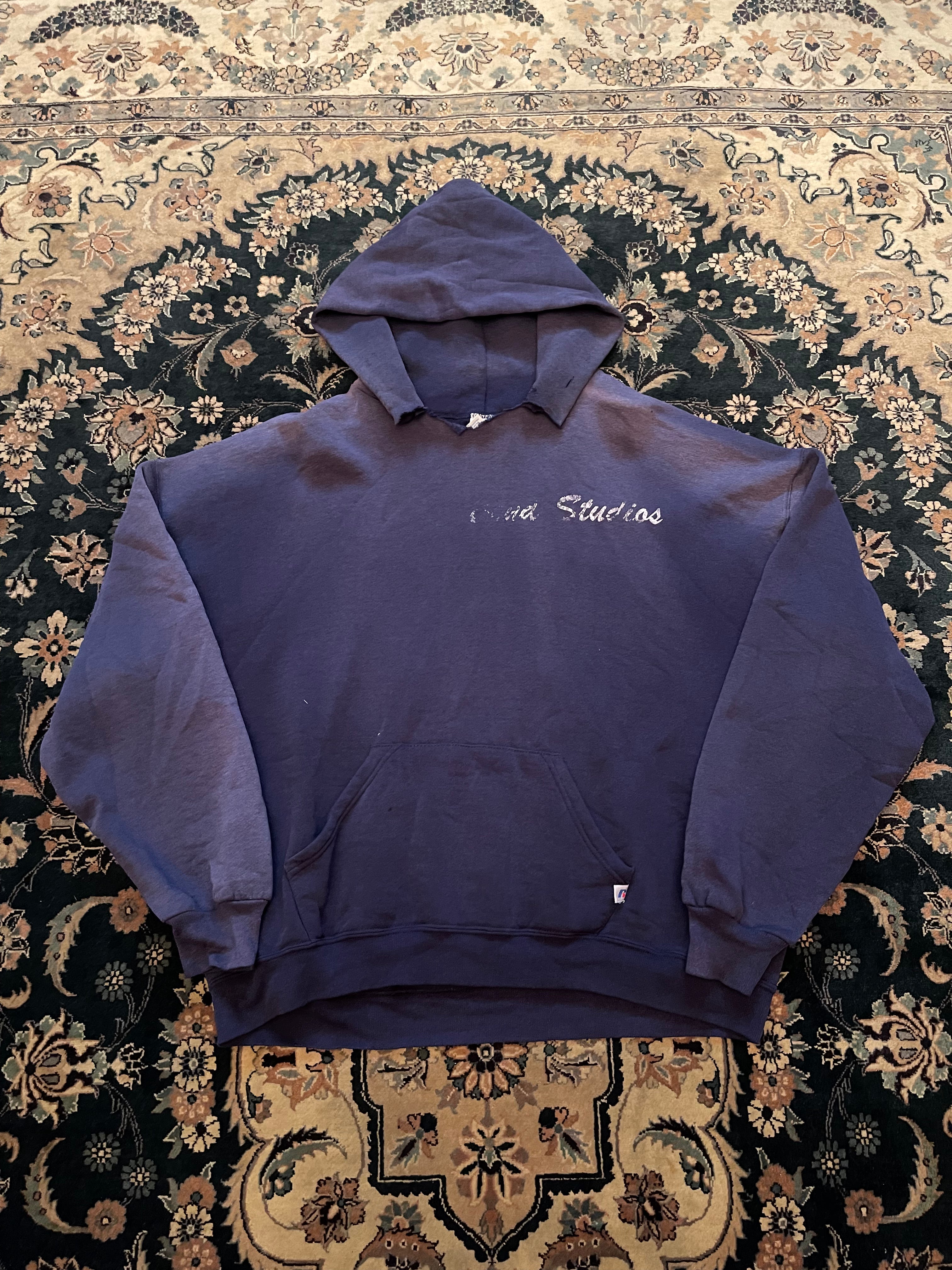 "My Boo" Dark Blue Russell Athletic Hoodie