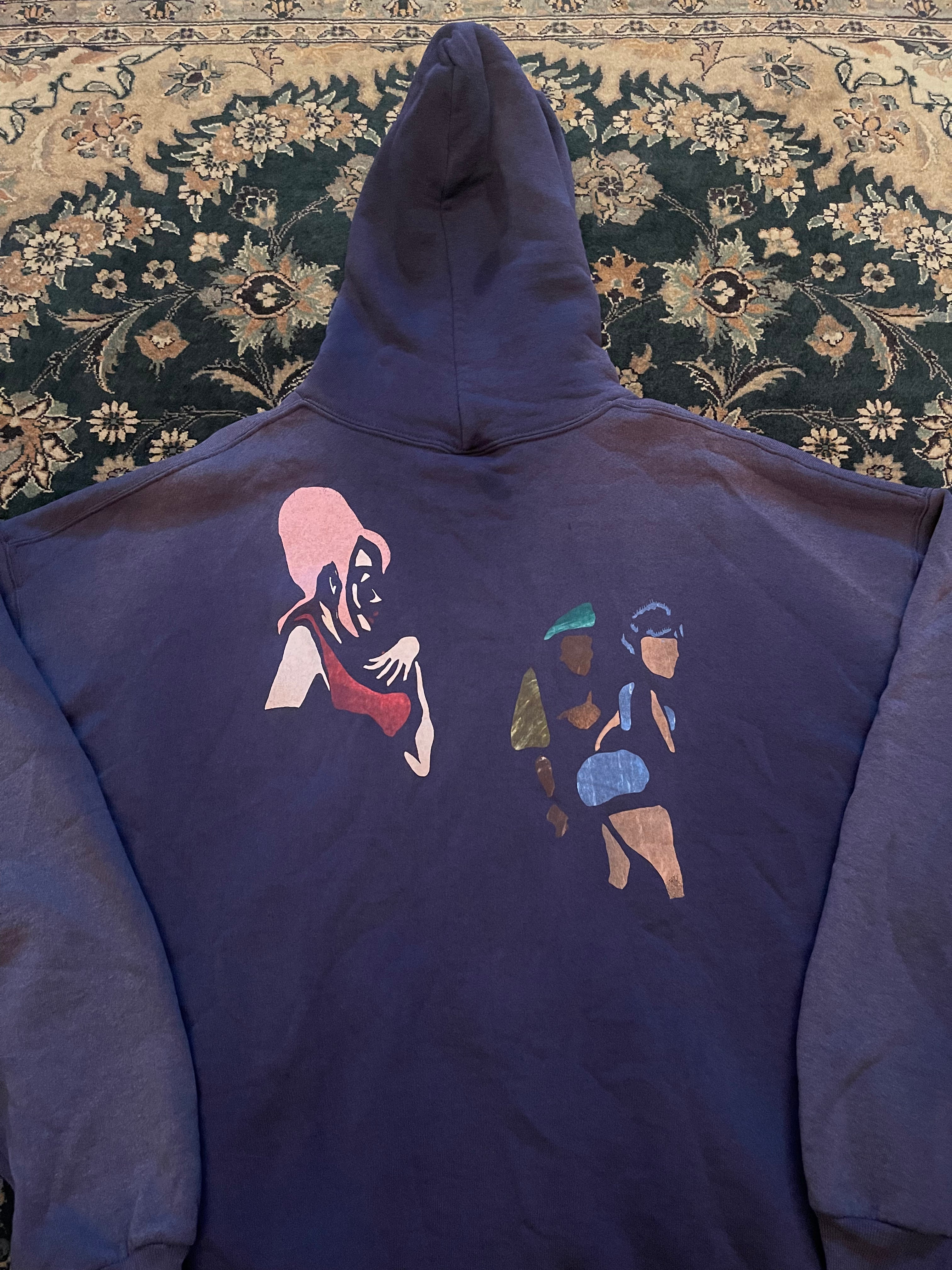 "My Boo" Dark Blue Russell Athletic Hoodie