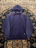 #2 "Yellow Font" Dark Blue Russell Athletic Hoodie
