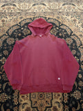 "Cream Font" Maroon Russell Athletic Hoodie