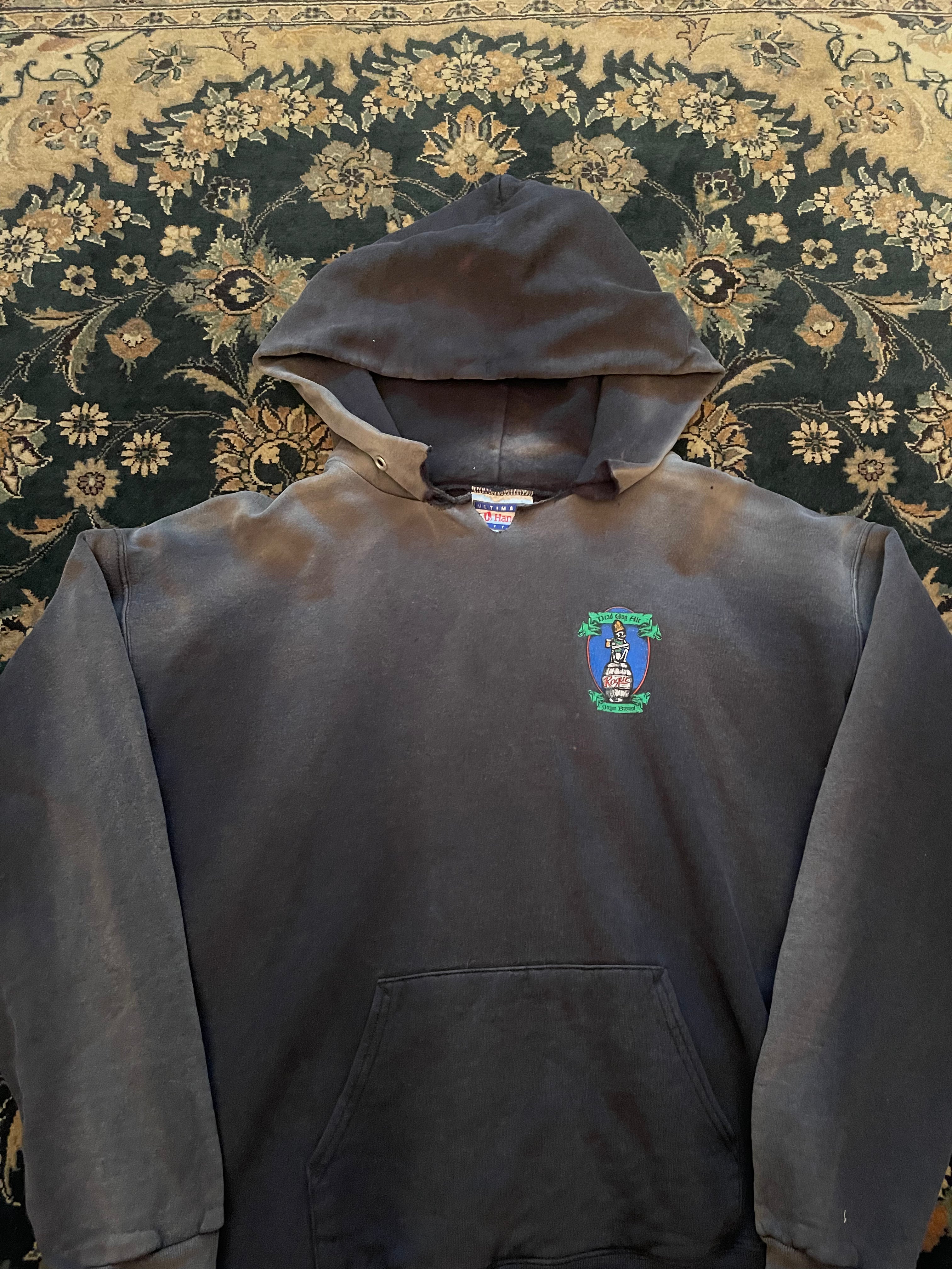 "Hellyante" Black Hanes Athletic Hoodie